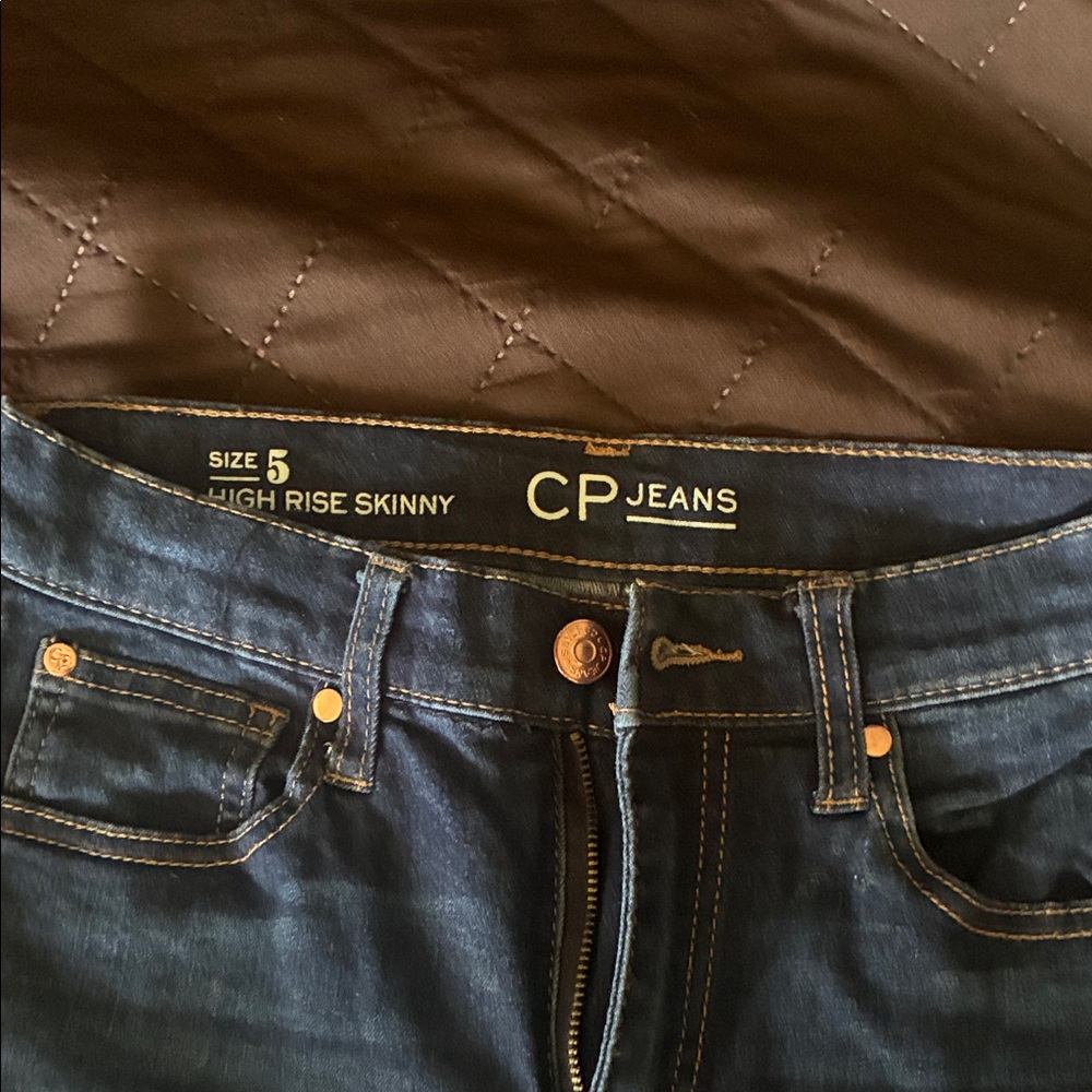 CP Jeans High Rise Skinny Jeans - Blue Size 5